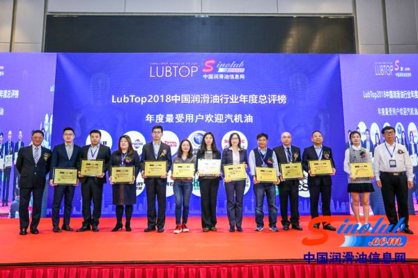 力牌潤滑油榮獲“LubTop2018 年度最受用戶歡迎汽機油”稱號!